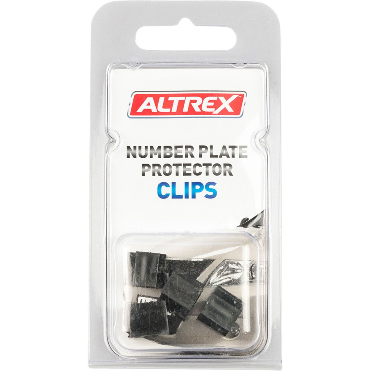 Altrex Number Plate Clips - Push On 4 Pack CU4B, , scanz_hi-res