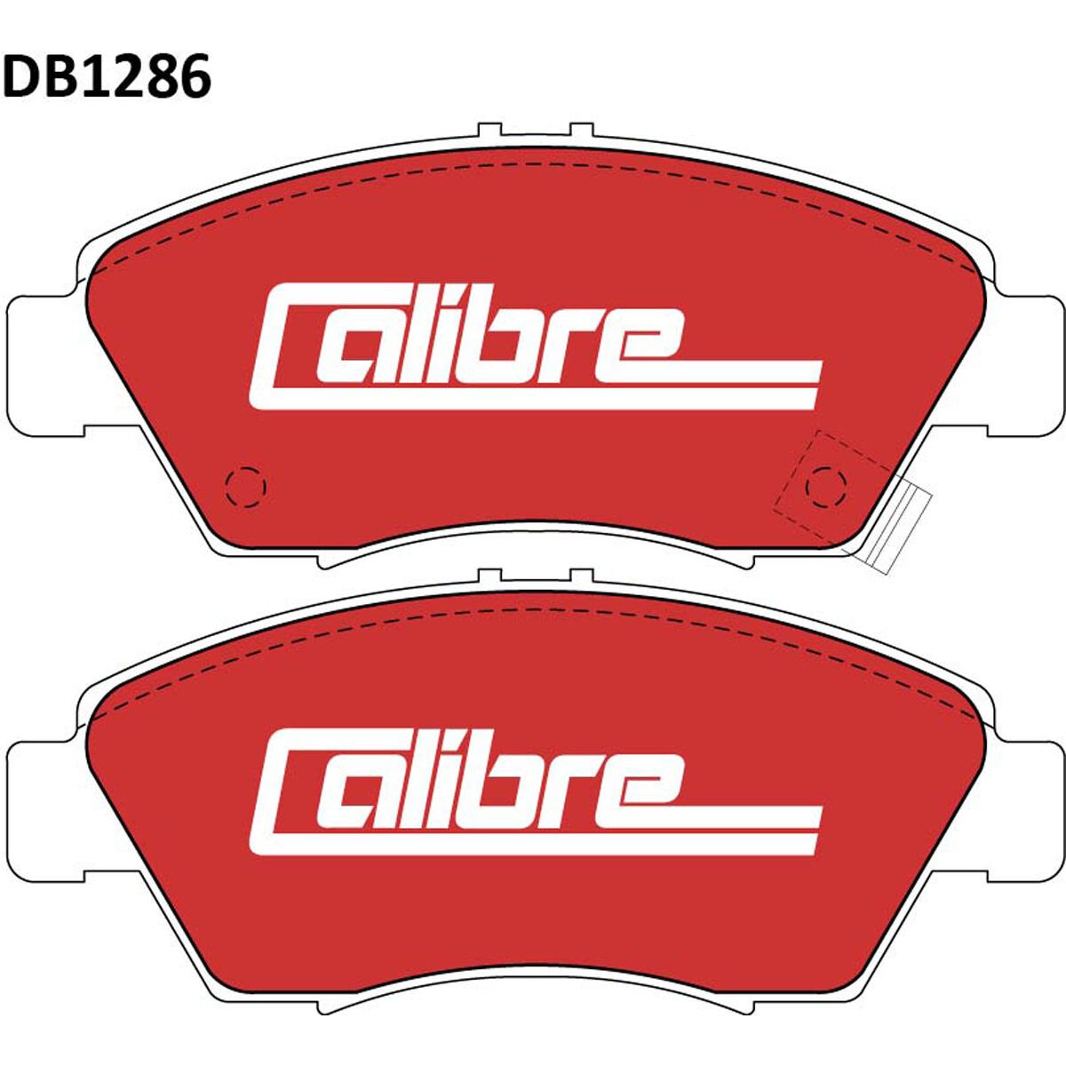 Calibre Disc Brake Pads DB1286CAL, , scanz_hi-res