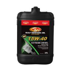 Gulf Western Extreme Diesel Engine Oil - 15W-40 25 Litre, , scanz_hi-res