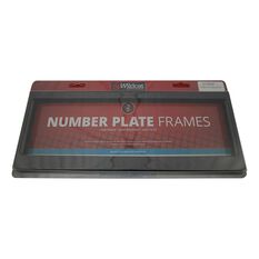 Wildcat Number Plate Frame - Black, , scanz_hi-res