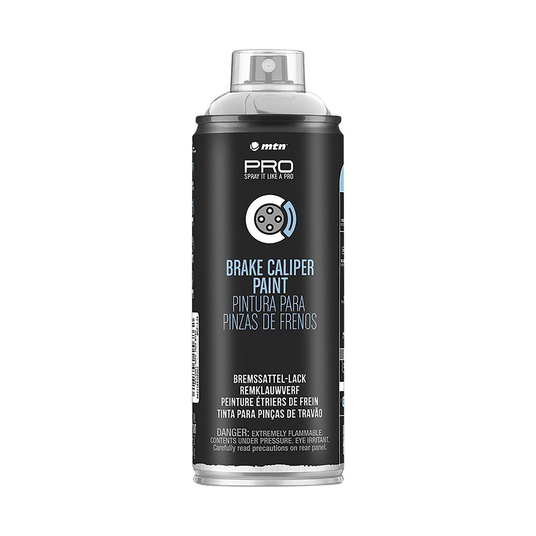MTN PRO Caliper Paint Silver 400ml Spray Paint, , scanz_hi-res