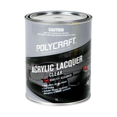 Polycraft Acrylic Gloss Clear 1 Litre, , scanz_hi-res