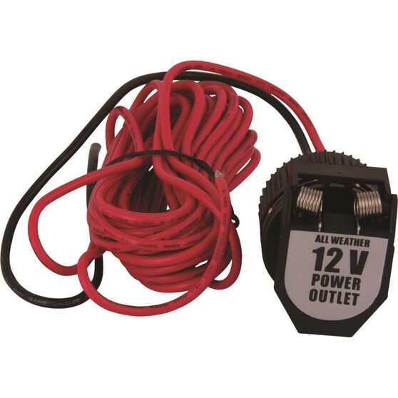12V Socket - With Wiring, Heavy Duty, , scanz_hi-res