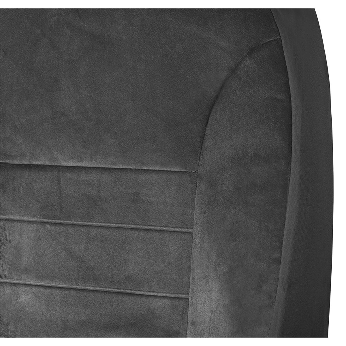 SCA Velour Executive Seat Cover Pack Grey Adjustable Headrests Airbag Compatible 30&06H SAB, , scanz_hi-res