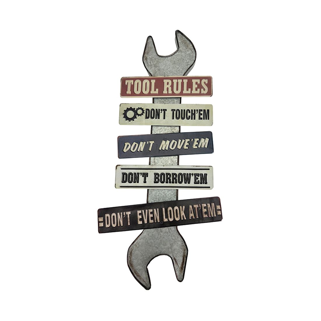 Tin Sign Spanner, , scanz_hi-res