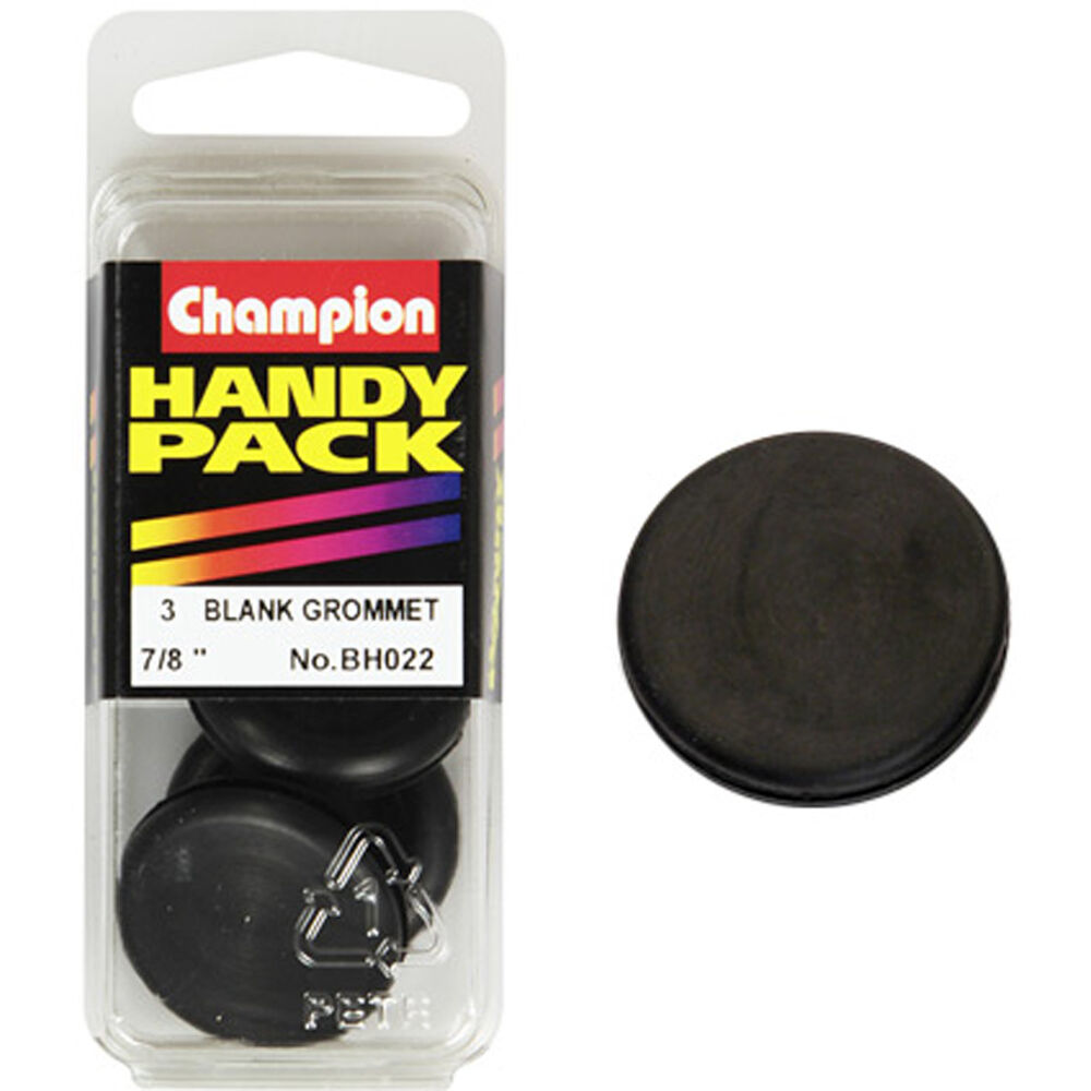 Champion Handy Pack Blanking Grommets BH022, 7/8" Supercheap Auto New