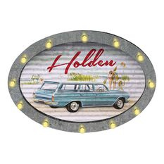 Holden EH Wagon Licensed Light-Up Sign, , scanz_hi-res