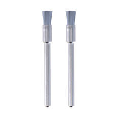 Dremel 2pk Carbon Steel 3.2mm Shank 3.2 Mm Dia Brush, , scanz_hi-res