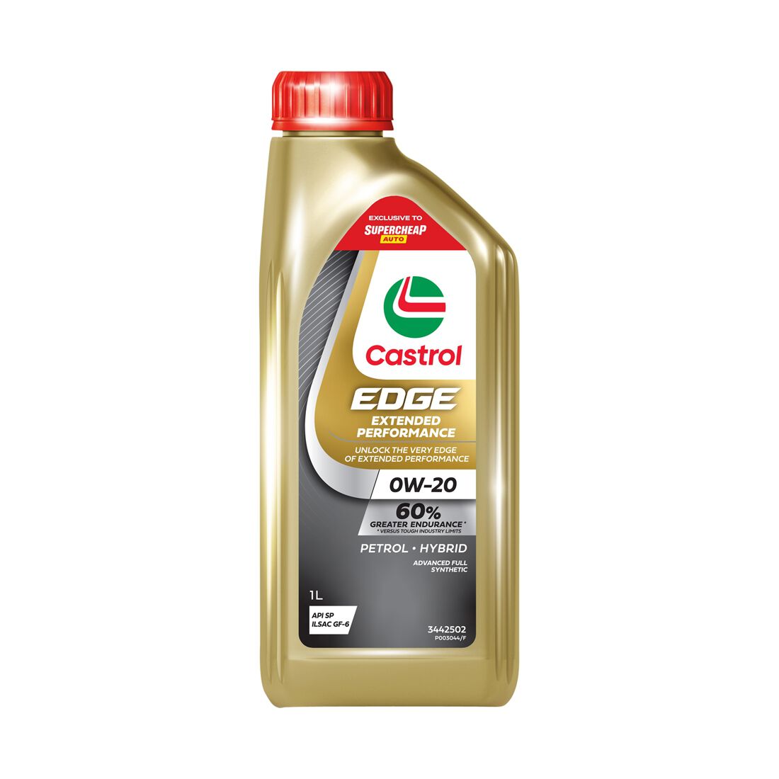 Castrol EDGE Extended Performance Engine Oil 0W-20 1 Litre, , scanz_hi-res