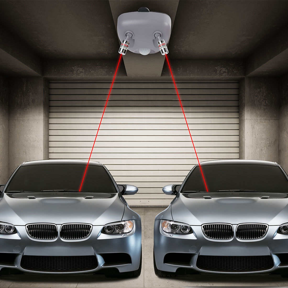 Parking Sensor Dual Laser Garage Parking Assist Guide System, Wide ...