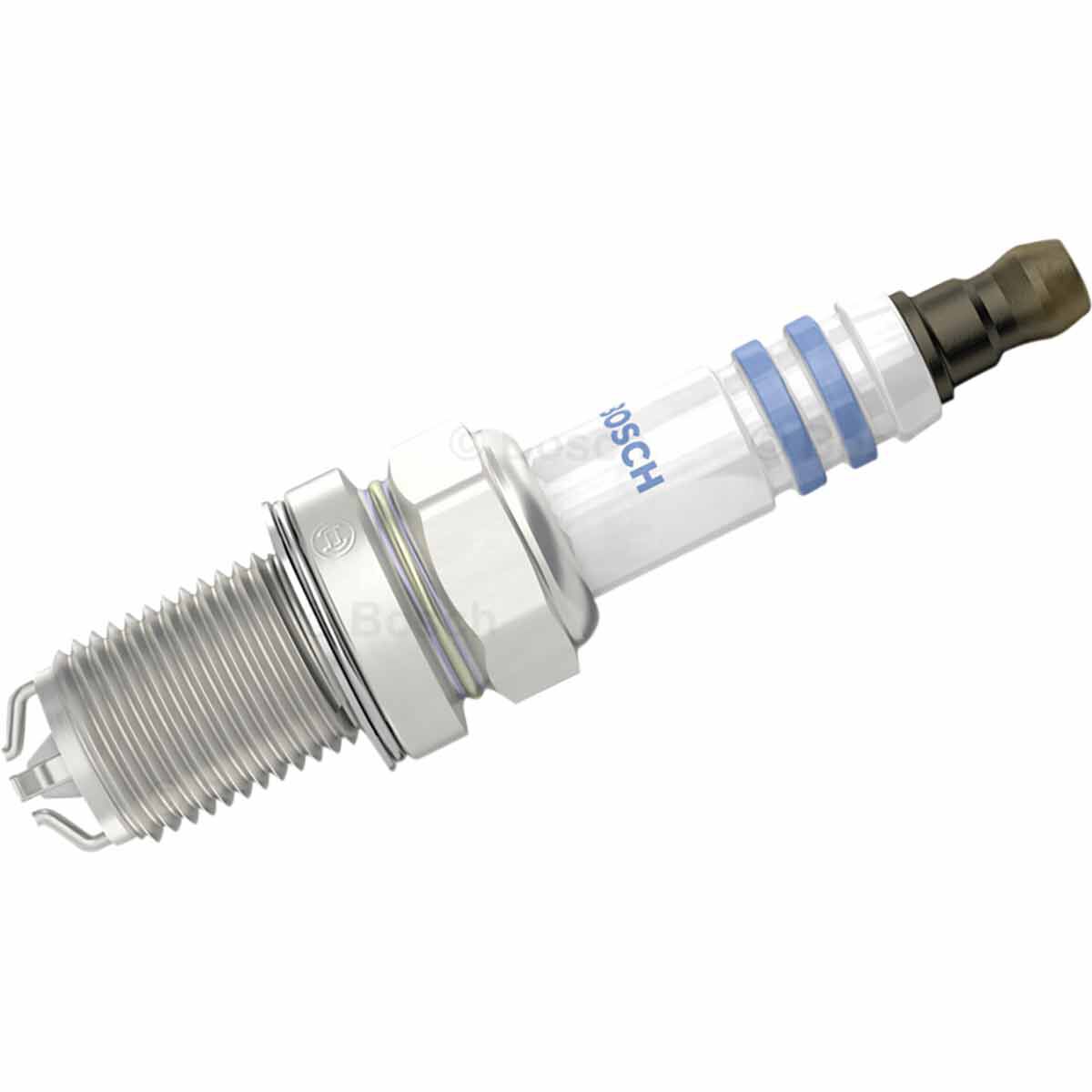 Bosch Single Platinum Spark Plug - FGR7DQP+/FGR7DQP, , scanz_hi-res