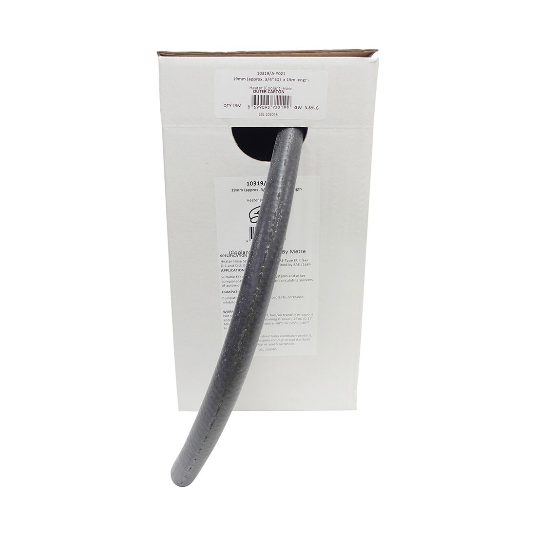 Gates Heater & Coolant Hose 19mm (3/4 inch) Sold by Metre, , scanz_hi-res