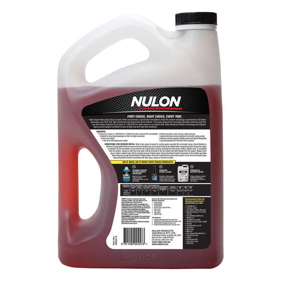 Nulon Red Heavy Duty Diesel Coolant Concentrate - 5 Litres, , scanz_hi-res
