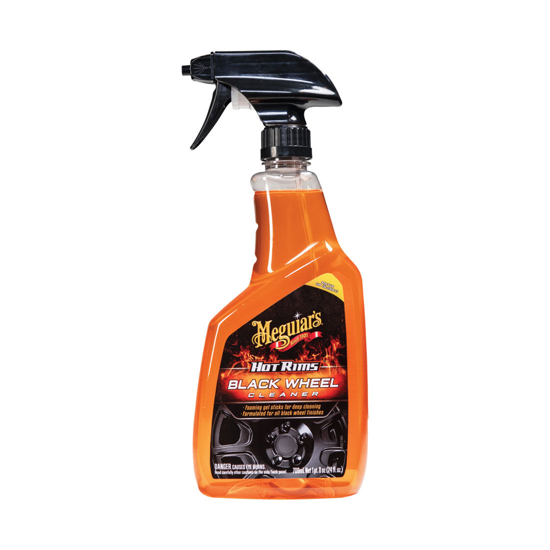 Meguiar's Hot Rims Black Wheel Cleaner 709mL, , scanz_hi-res