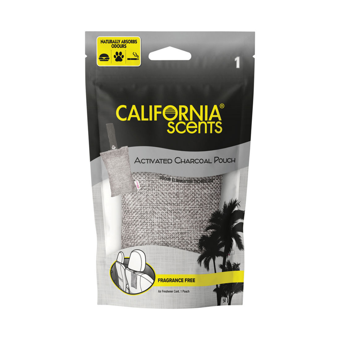 California Scents Charcoal Pouch, , scanz_hi-res