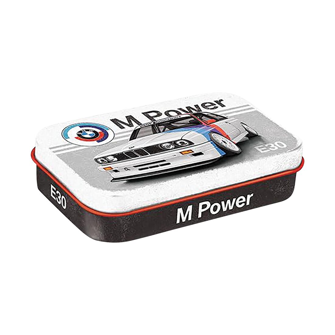 Nostalgic-Art Large Steel Mint Box BMW Motorsport - M Power E30, , scanz_hi-res