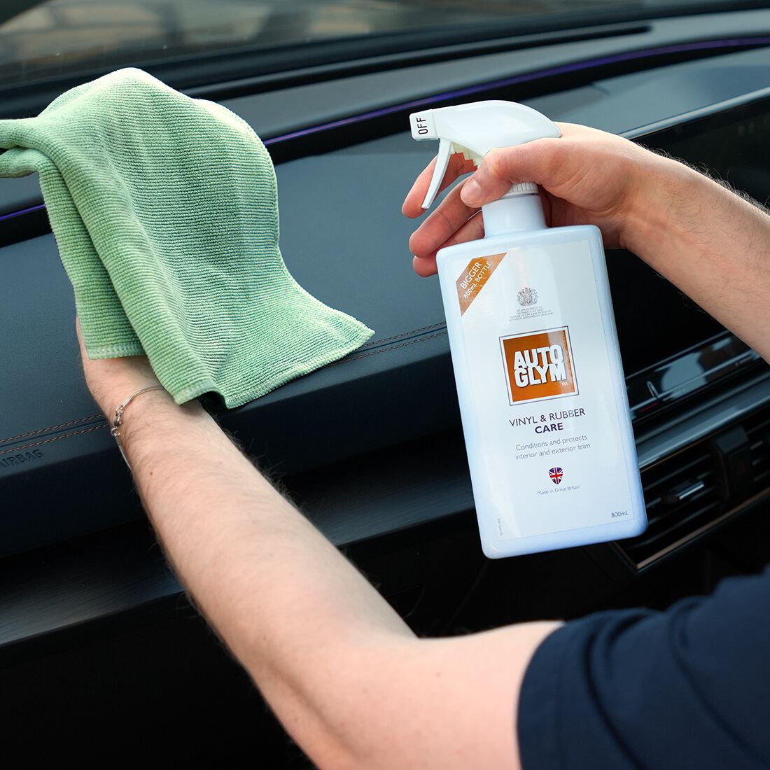 Autoglym Vinyl & Rubber Care 800mL, , scanz_hi-res