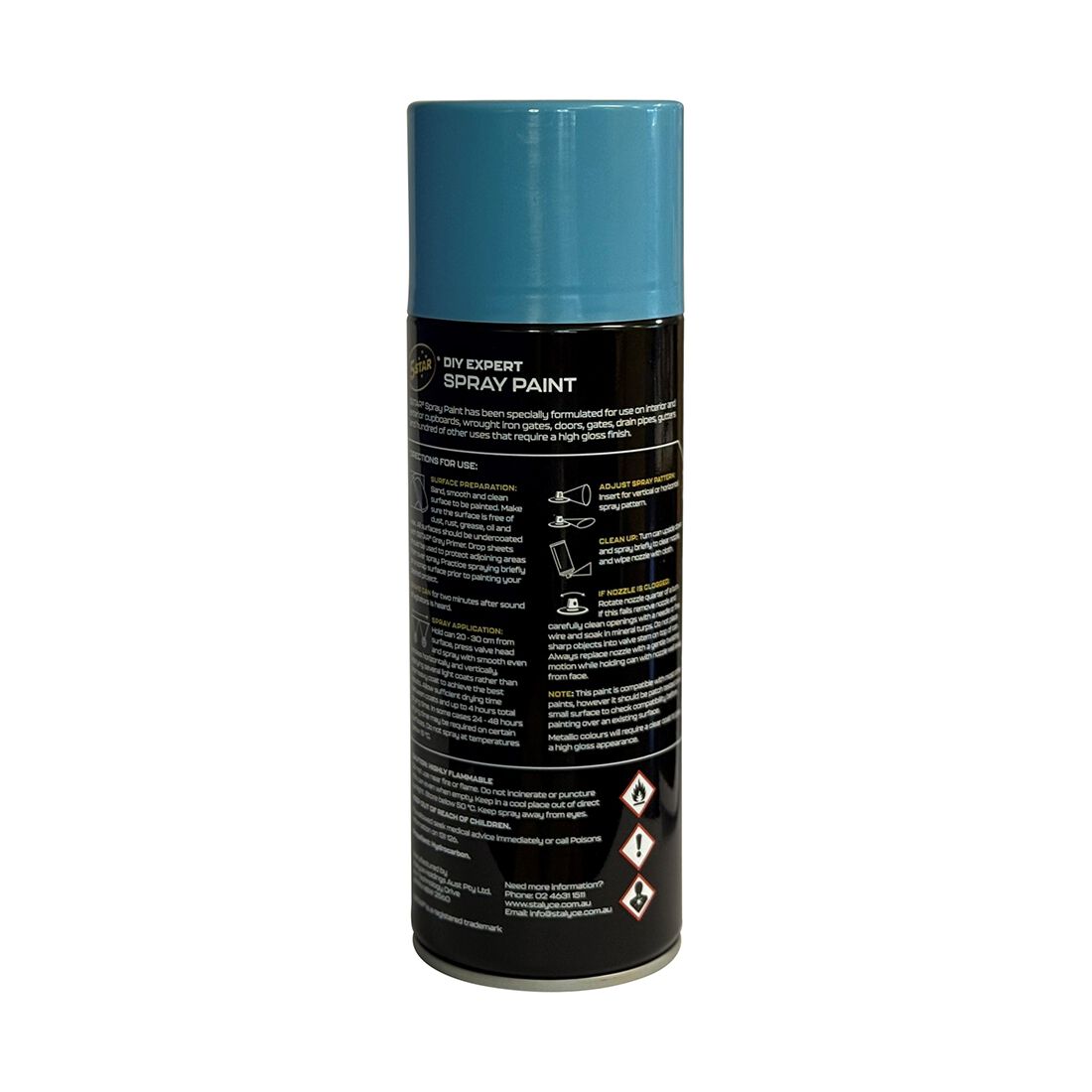 5 Star Enamel Spray Paint Creation Blue 250g, , scanz_hi-res