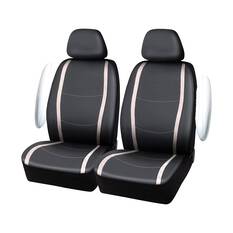 SCA Leather Look Seat Cover Pink Shimmer, , scanz_hi-res