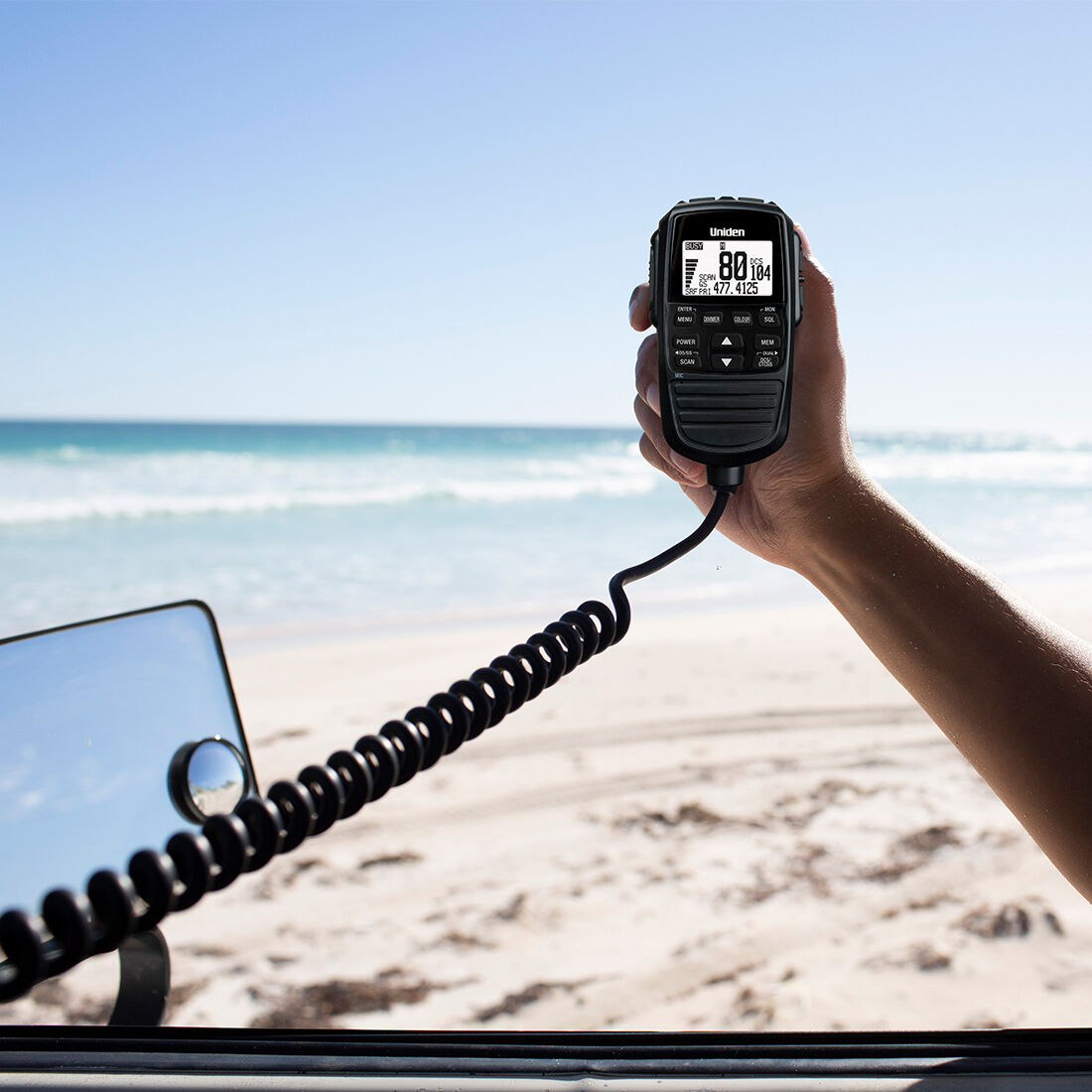 Uniden UHF CB Radio 5W Mini Compact X66, , scanz_hi-res