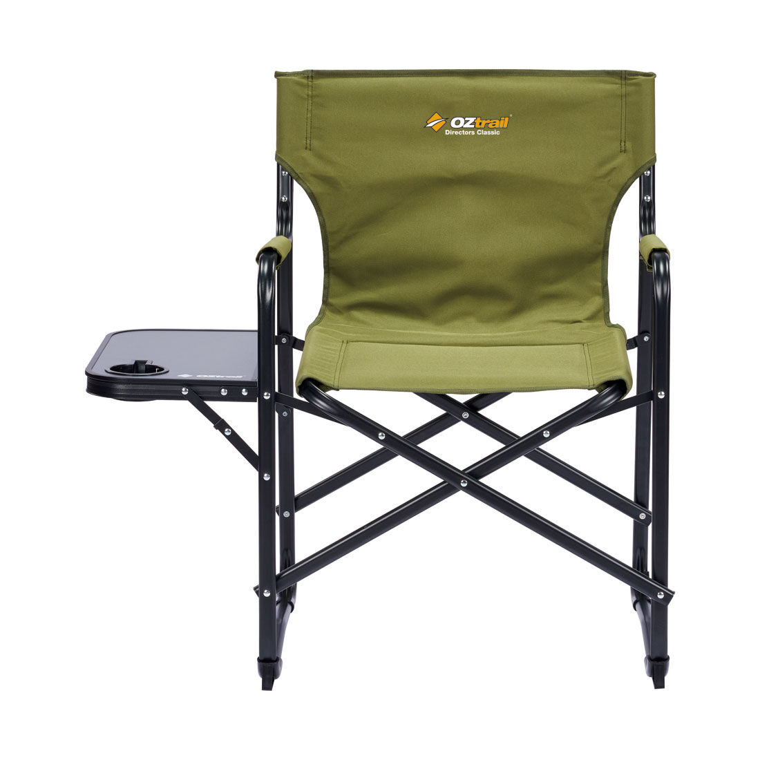 Oztrail Directors Classic with Side Table Chair, , scanz_hi-res