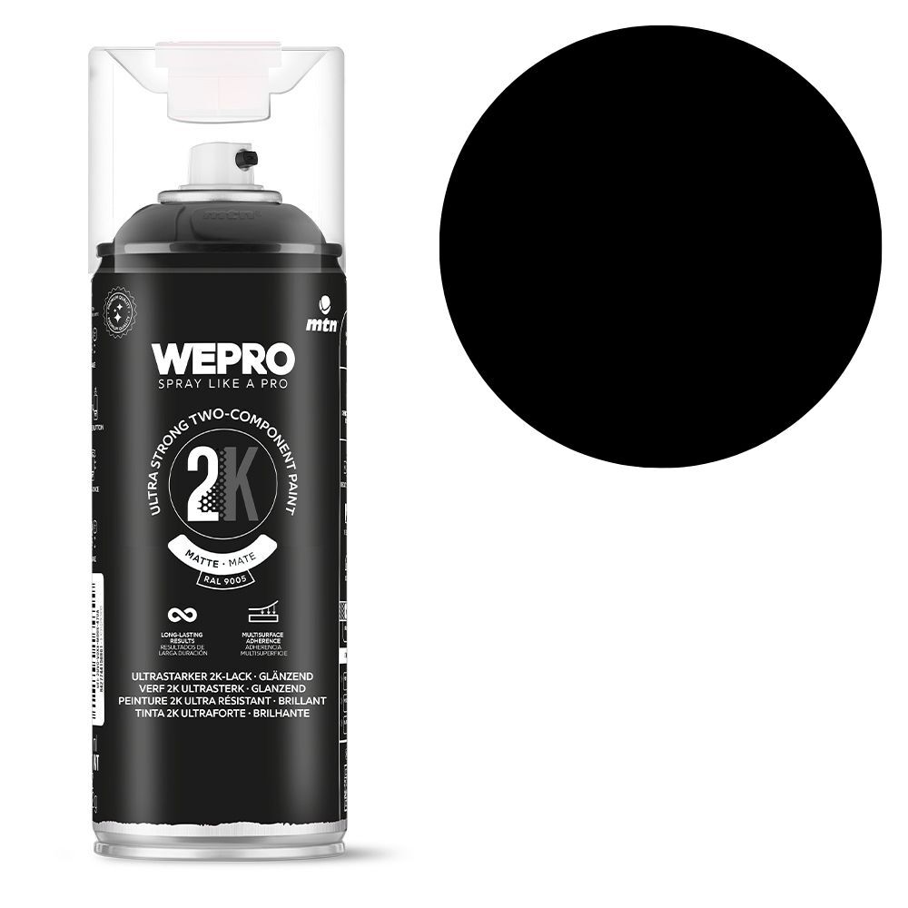 MTN WEPRO 2K Black Matt 400mL, , scanz_hi-res