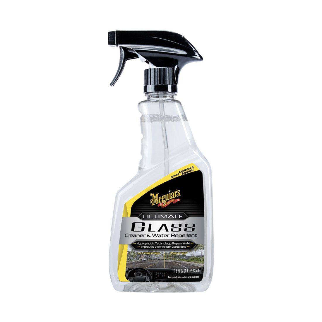 Meguiar's Ultimate Glass Cleaner & Water Repellent 473mL, , scanz_hi-res