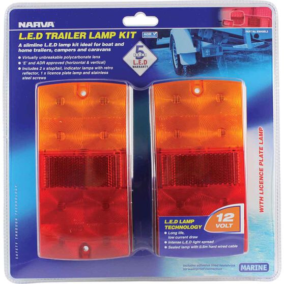Narva Trailer Lamp - Kit, LED, 12V, , scanz_hi-res
