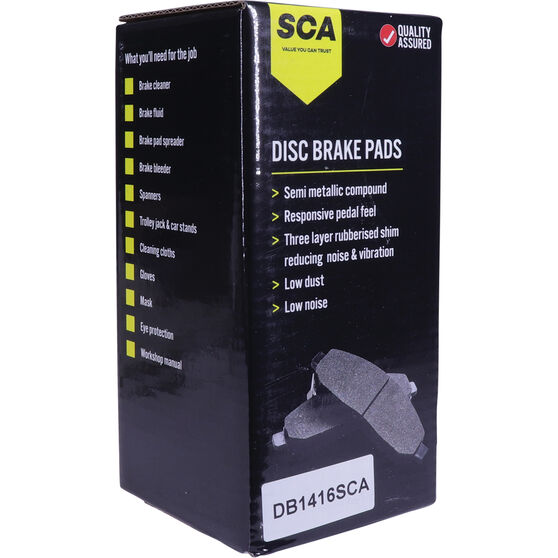 SCA Disc Brake Pads DB1416SCA, , scanz_hi-res