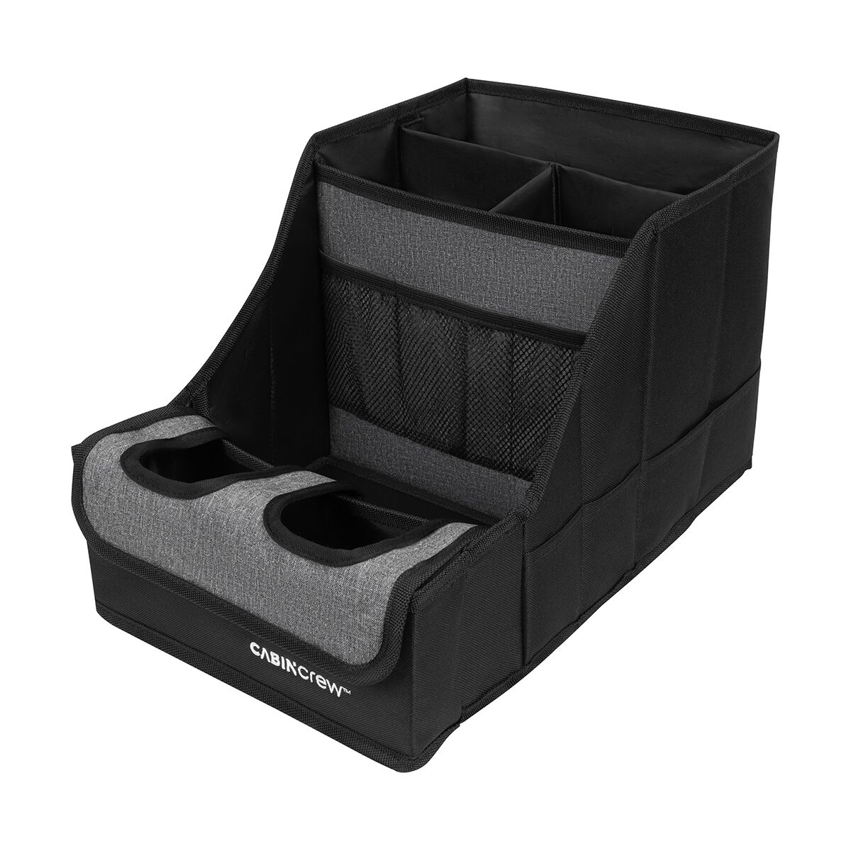 Cabin Crew Kids Repreve BackSeat Organiser Black/Grey, , scanz_hi-res