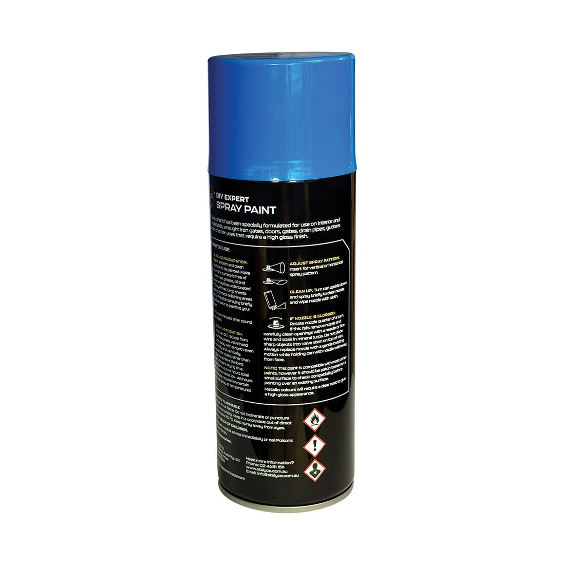5 Star Enamel Spray Paint Sky Blue 250g, , scanz_hi-res