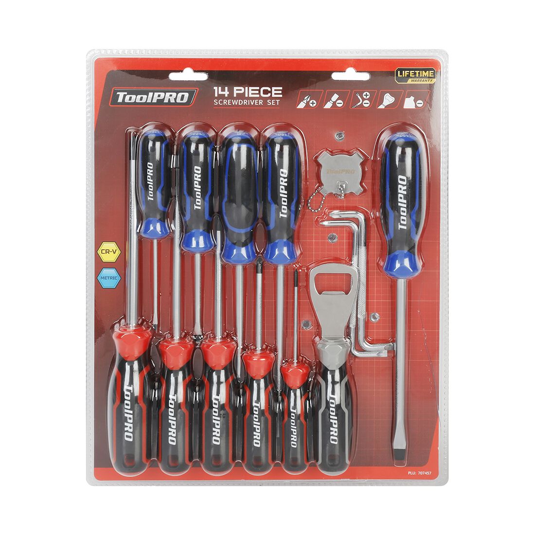 ToolPRO Screwdriver 14 Piece Set, , scanz_hi-res