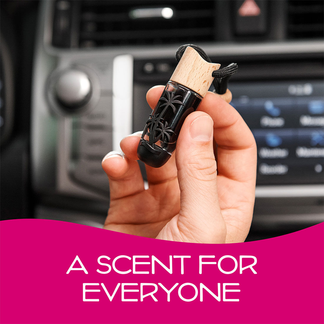 California Scents Hanging Vial Ice Car Air Freshener - 1PK, , scanz_hi-res