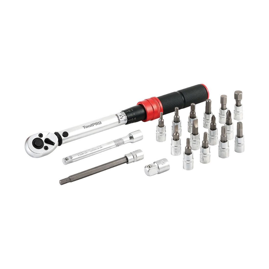 ToolPRO Bicycle Torque Wrench Kit 1/4" Drive, , scanz_hi-res
