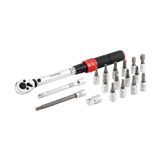 ToolPRO Bicycle Torque Wrench Kit 1/4" Drive, , scanz_hi-res