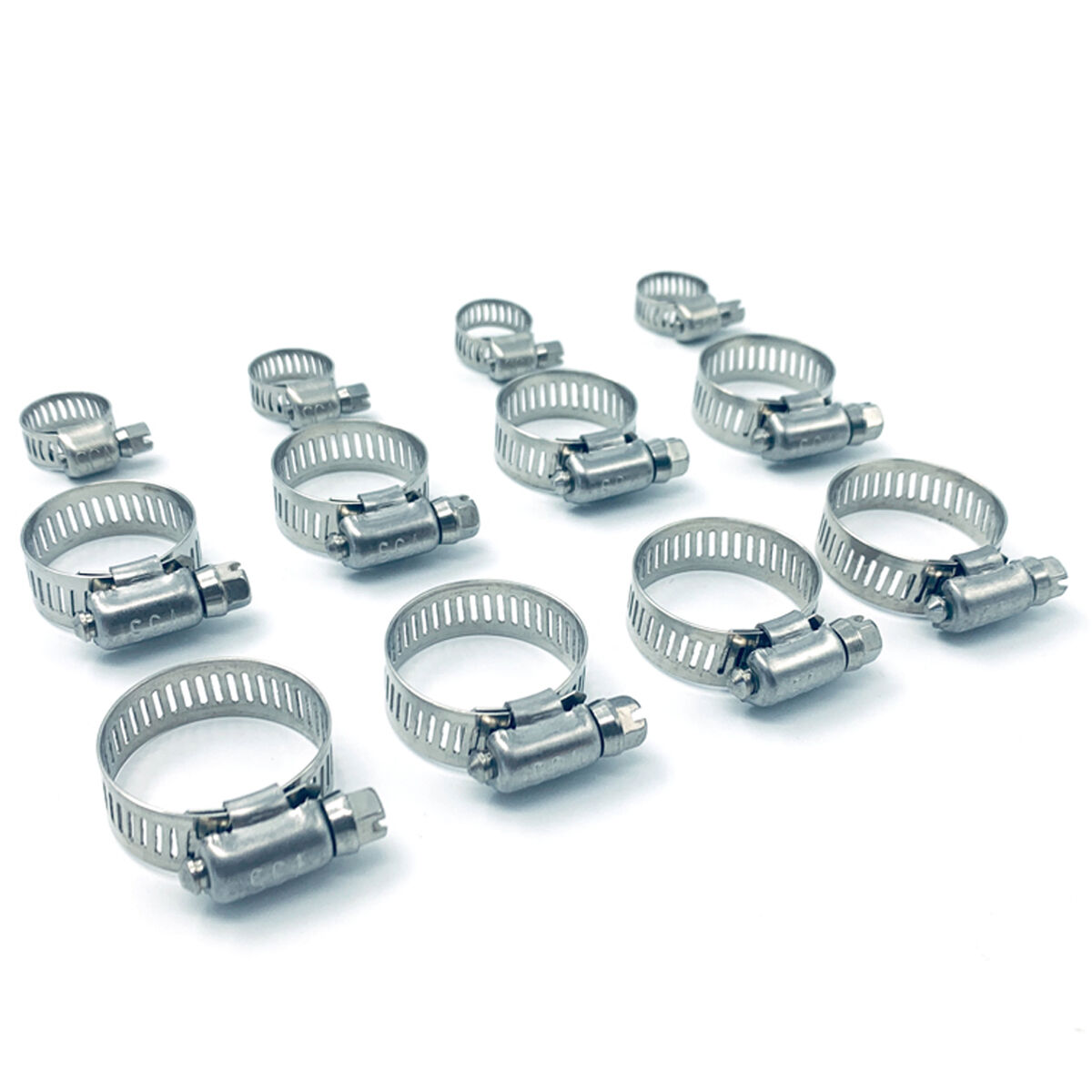 SCA Hose Clamps - Stainless, 13-16mm, 16-27mm & 18-32mm, , scanz_hi-res