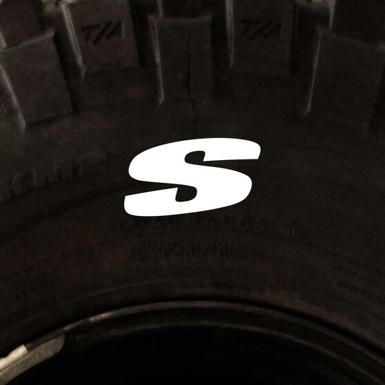 Tire Stickers - Letter S, , scanz_hi-res