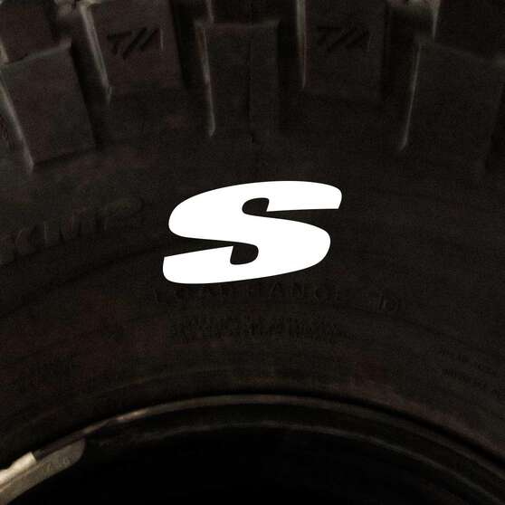 Tire Stickers - Letter S, , scanz_hi-res