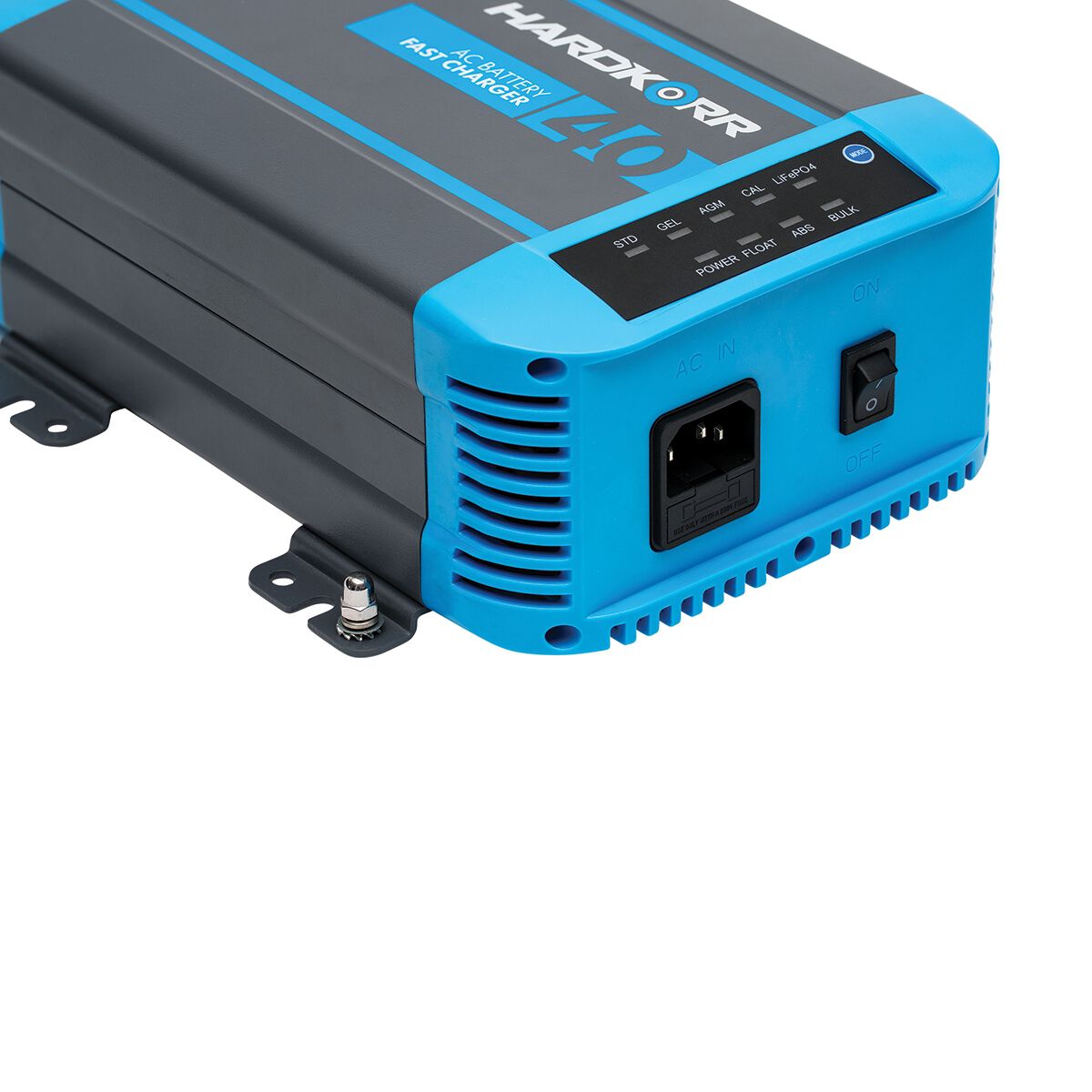 Hardkorr 40A 12V AC 3 Stage Battery Charger, , scanz_hi-res
