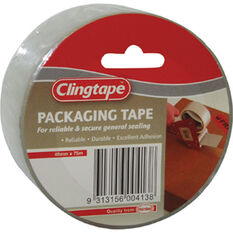 Packaging Tape - Clear, 48mm x 75m, , scanz_hi-res