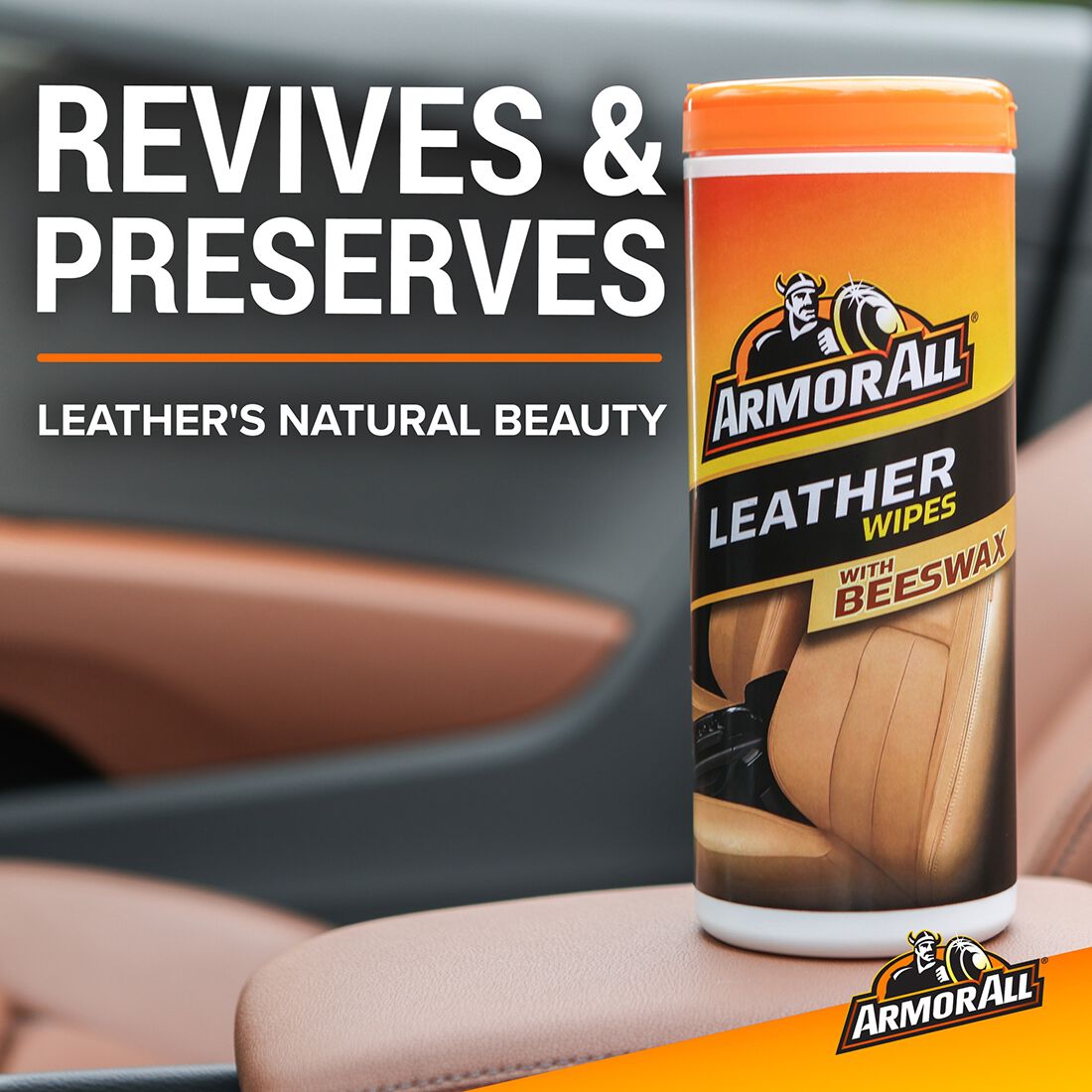 Armor All Leather Wipes 24 Pack, , scanz_hi-res
