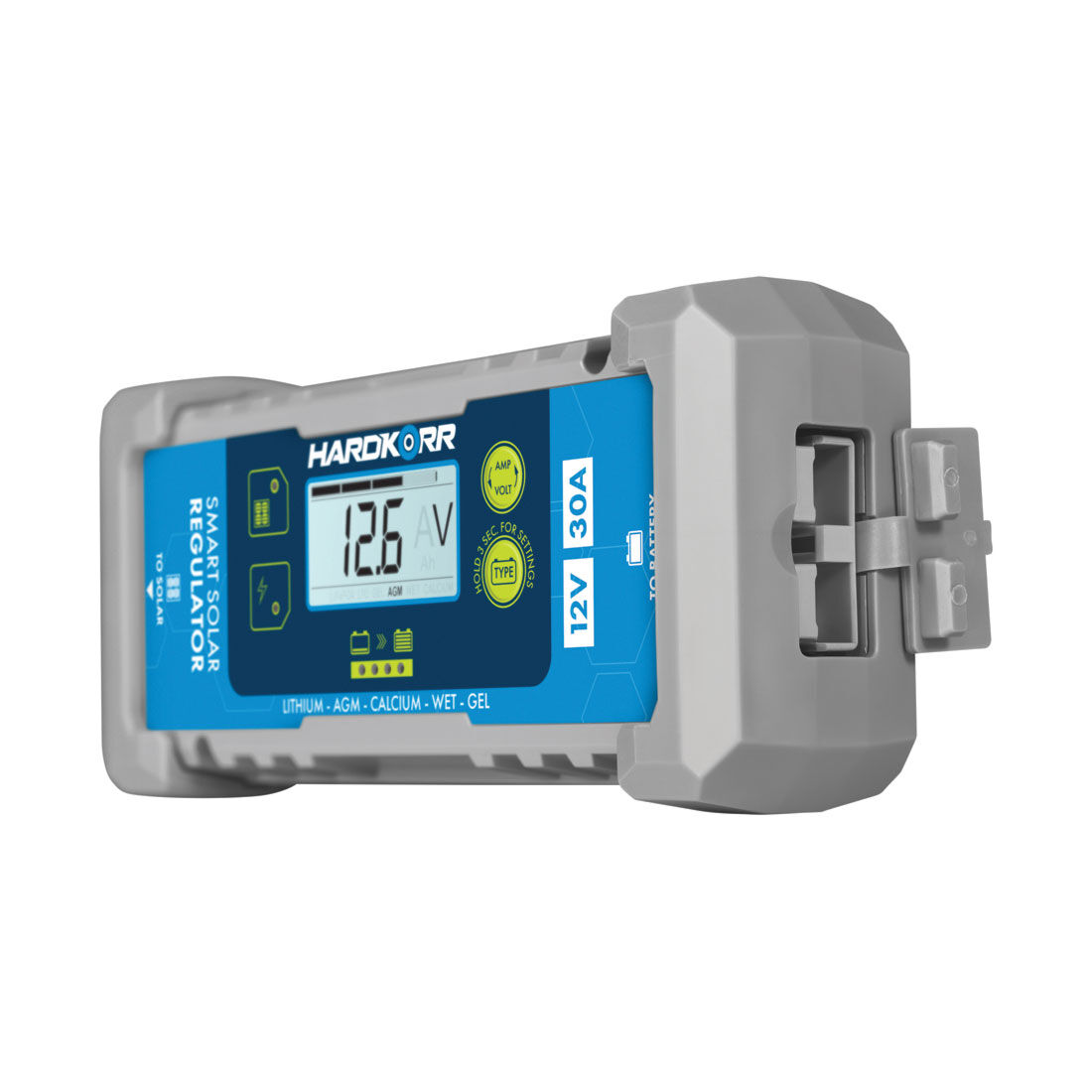Hardkorr 30A 6 Stage PWM Solar Regulator, , scanz_hi-res