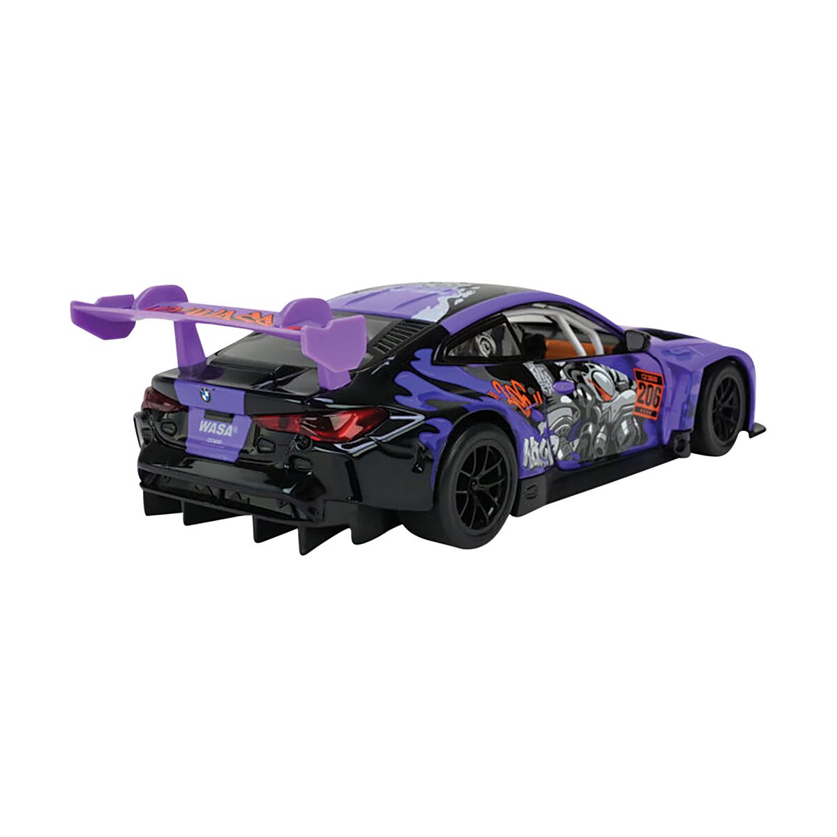 Die Cast WASA 1:24 BMW M4 GT3 - Purple, , scanz_hi-res