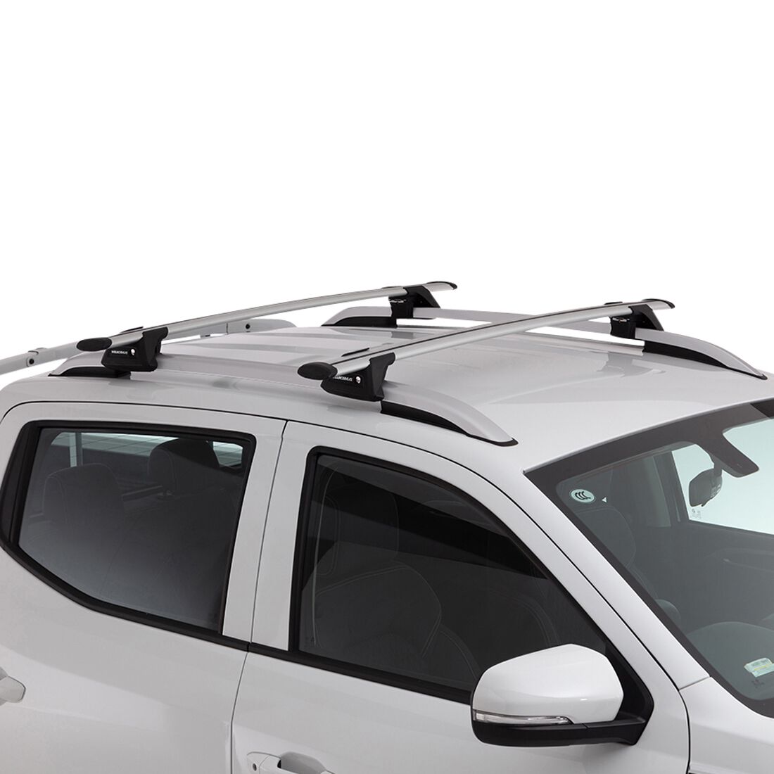 Yakima Thru Bar 135cm Silver Roof Rack Pair - S17Y, , scanz_hi-res