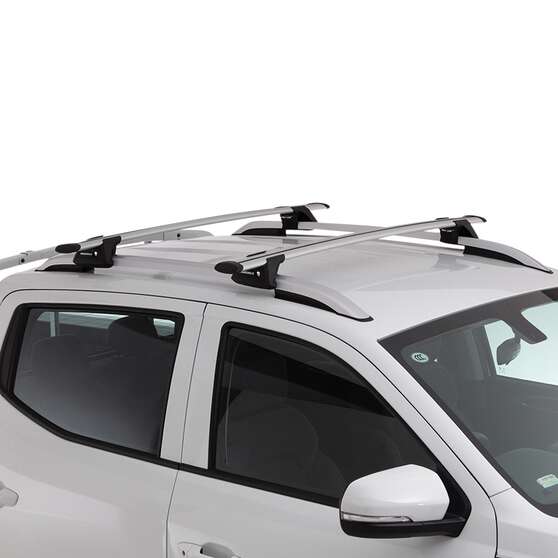 Yakima Thru Bar 135cm Silver Roof Rack Pair - S17Y, , scanz_hi-res