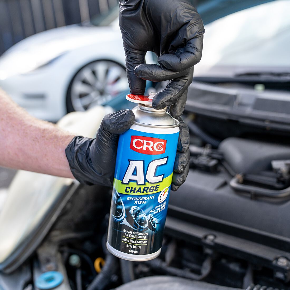 CRC AC Charge Refrigerant R134a Air Conditioner Refill - 400g, , scanz_hi-res
