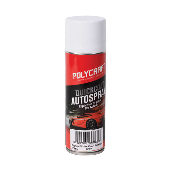 Polycraft Touch Up Paint Crystal White Pearl - DSSB10 150g, , scanz_hi-res