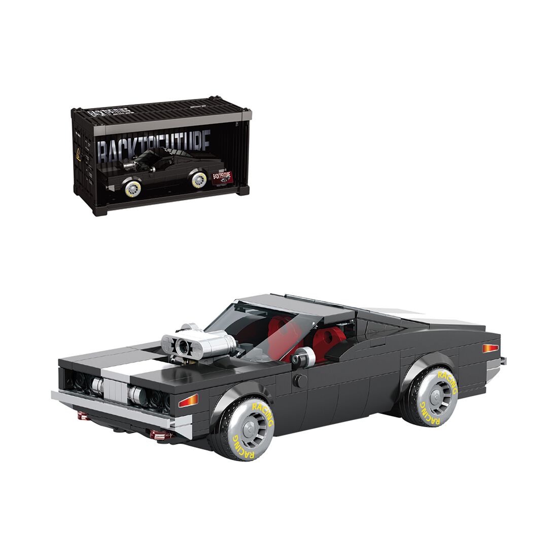Back to Future Building Bricks Set Shadow, , scanz_hi-res