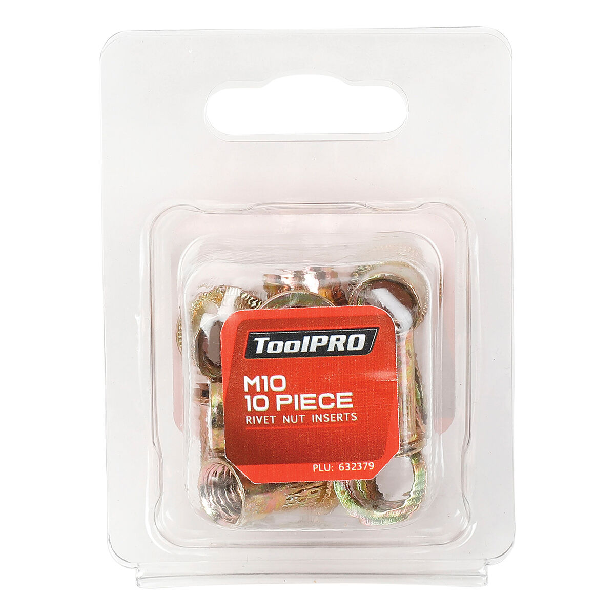 ToolPRO Rivet Nut Inserts M10 10 Piece, , scanz_hi-res