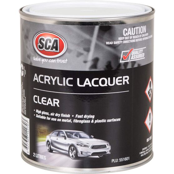 SCA Acrylic Paint, Clear - 400g